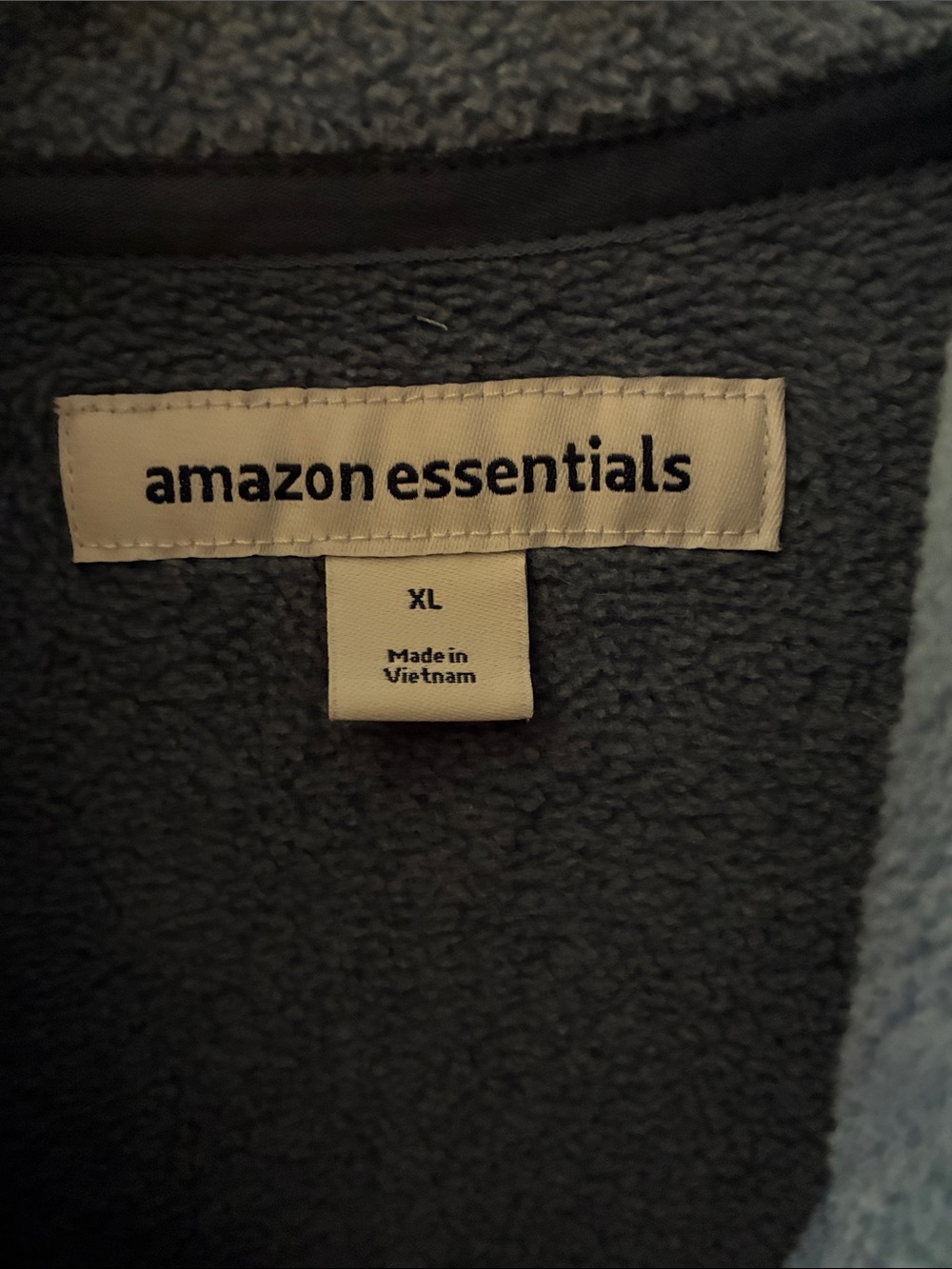 Amazon Essentials Blue Fleece Jacket - Picture 2 of 3